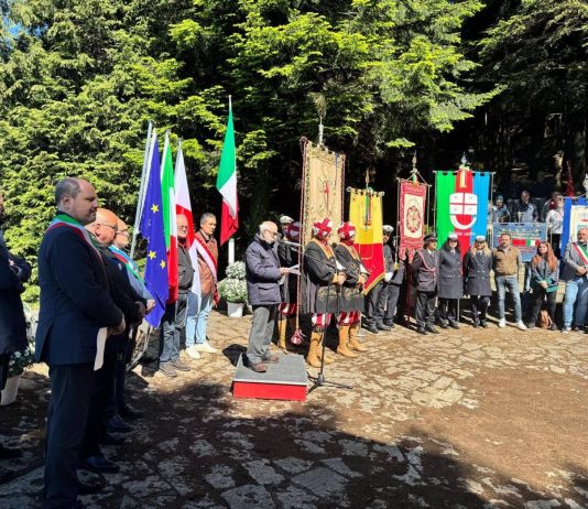 Genova, cerimonia in ricordo delle 59 vittime dell’eccidio nazifascista del Turchino