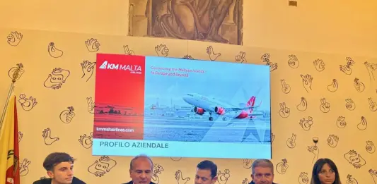 Palermo Airport, Km Malta Airlines opens new direct flight to Malta