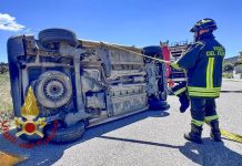 Incidente stradale nell’Oristanese, due feriti a Ghilarza
