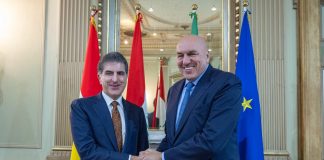 Crosetto incontra il presidente del Kurdistan: “Prosegue il nostro impegno per il contrasto all’Isis”
