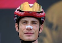Giro d’Italia, Vingegaard vince la settima tappa. Eulalio rimane in maglia rosa