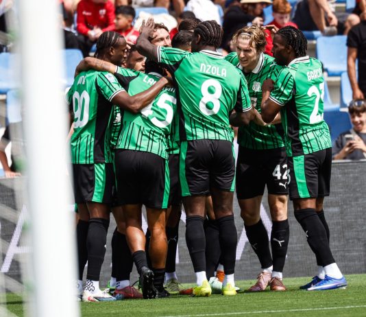 Berardi e Laurienté, il Sassuolo manda al tappeto il Milan: è 2-0 al Mapei