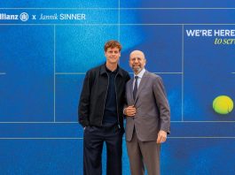 Jannik Sinner nuovo Global Ambassador di Allianz, a Roma la presentazione della partnership