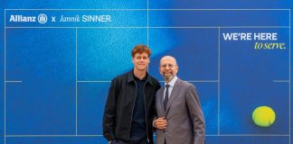 Jannik Sinner nuovo Global Ambassador di Allianz, a Roma la presentazione della partnership