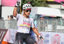 Narvaez si regala il bis al Giro d’Italia e trionfa a Fermo nell’ottava tappa, Eulalio ancora in maglia rosa