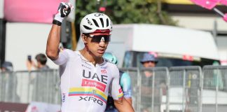 Narvaez si regala il bis al Giro d’Italia e trionfa a Fermo nell’ottava tappa, Eulalio ancora in maglia rosa