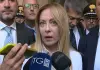 Meloni a Niscemi “In Cdm i programmi per la messa in sicurezza e gli indennizzi” / Video