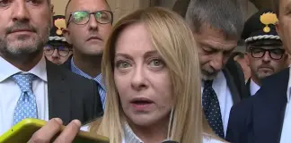 Meloni a Niscemi “In Cdm i programmi per la messa in sicurezza e gli indennizzi” / Video