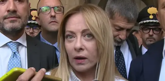 Meloni a Niscemi “In Cdm i programmi per la messa in sicurezza e gli indennizzi” / Video
