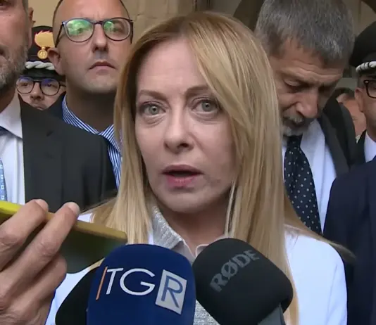 Meloni a Niscemi “In Cdm i programmi per la messa in sicurezza e gli indennizzi” / Video