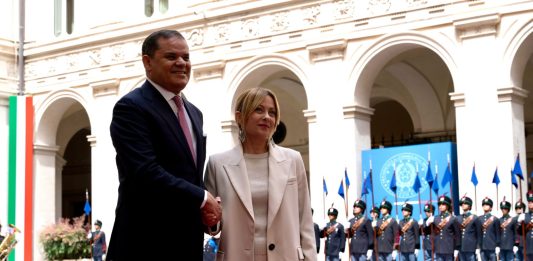 Premier Meloni meets Libyan Government of National Unity PM