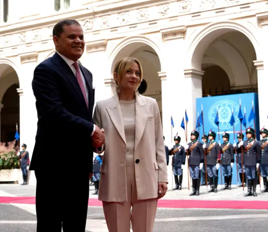 Incontro tra Meloni e il primo ministro del Governo di Unità Nazionale libico Dbeibeh, focus su relazioni economiche ed energia