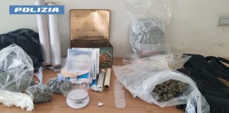 Nascondeva in casa 2,5 chili di marijuana, arrestato un 33enne a Catania