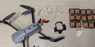 Droni carichi di droga verso il carcere, 31enne arrestato a Scampia