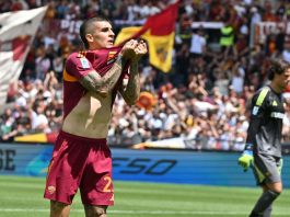 Roma-Lazio 2-0, una doppietta di Mancini vale il derby e il quarto posto
