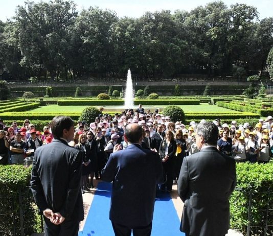 Schifani festeggia l’80° anniversario dell’Autonomia Siciliana con gli studenti / Fotogallery