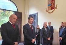 Il Capo della Polizia Pisani in visita al Reparto Scorte della Questura di Roma