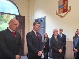 Il Capo della Polizia Pisani in visita al Reparto Scorte della Questura di Roma