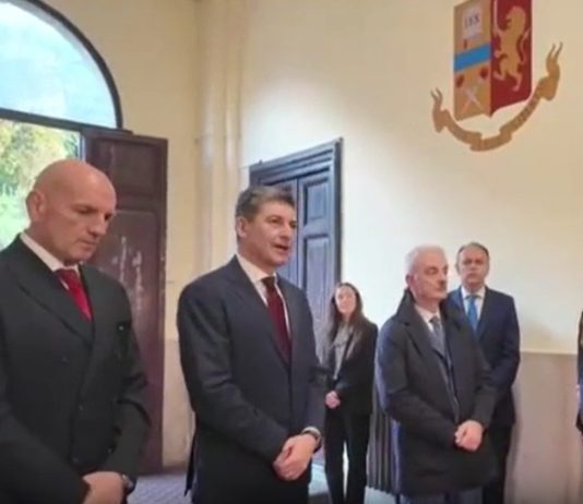 Il Capo della Polizia Pisani in visita al Reparto Scorte della Questura di Roma