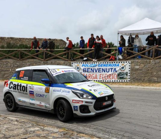 Suzuki Rally Cup 2026: Pellè e Franceschini vincono la Targa Florio, Villardi in testa