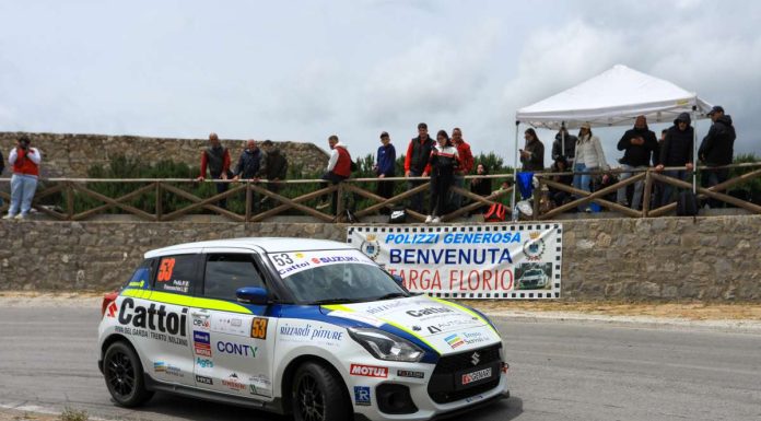 Suzuki Rally Cup 2026: Pellè e Franceschini vincono la Targa Florio, Villardi in testa