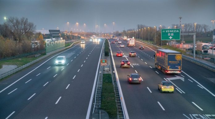 Chiusure notturne programmate a maggio sulla Tangenziale di Mestre