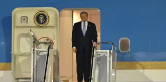 Trump a Pechino, è la prima visita in Cina di un Presidente Usa in quasi 9 anni / Video