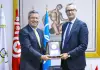 L’ambasciatore d’Italia a Tunisi Alessandro Prunas incontra il presidente del CNOT Boussayene