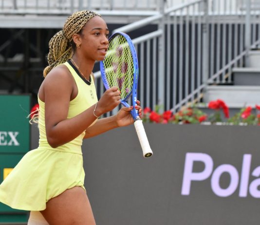 Internazionali d’Italia, prima vittoria al Foro per Tyra Grant: battuta Pigato nel derby. Out Urgesi e Stefanini
