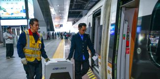 Cina: sui treni cresce la domanda di trasporto di animali per la Festa del Lavoro (3)