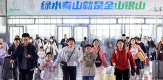 Cina: le ferrovie prevedono 158 milioni di passeggeri per la Festa del Lavoro (3)