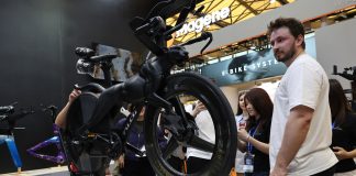 Cina: in corso a Shanghai la Fiera internazionale della bicicletta (3)