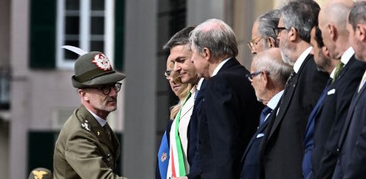 Alpini, Bucci “Confermato il legame profondo con Genova e la Liguria”