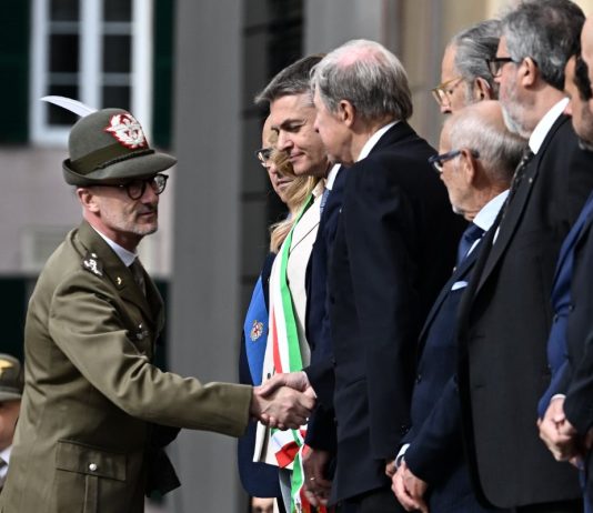 Alpini, Bucci “Confermato il legame profondo con Genova e la Liguria”