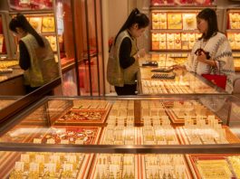Cina: consumo di oro in aumento del 4,41% nel primo trimestre