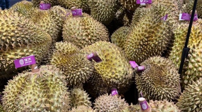 Cina: a Nanning grande consumo di durian (1)