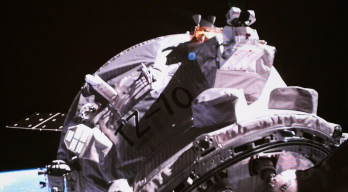 Cina: Tianzhou-10 agganciata con successo alla stazione spaziale Tiangong (1)
