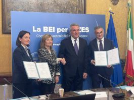 A Napoli firmato il Protocollo d’intesa tra il Dipartimento per il Sud della Pcdm e la Banca Europea per gli investimenti