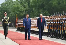 Cina: Xi tiene colloqui con Trump a Pechino (3)