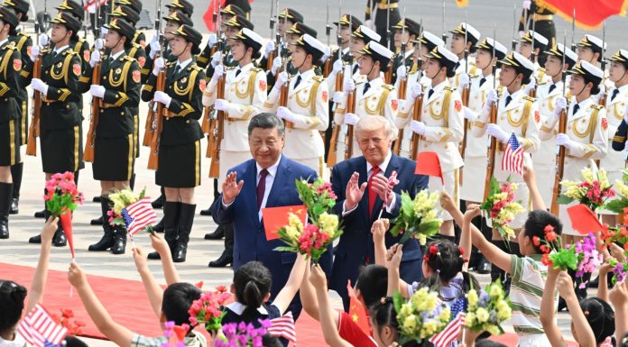 Cina: Xi tiene colloqui con Trump a Pechino (4)