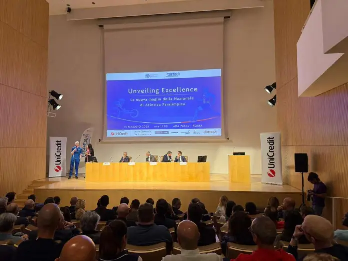 Nazionale atletica paralimpica nuova maglia