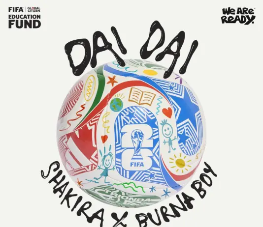 Ecco “Dai Dai”, la canzone dei Mondiali 2026 firmata da Shakira e Burna Boy