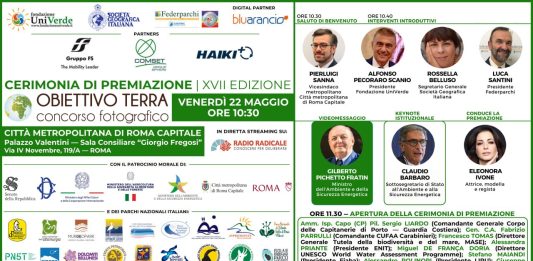 Concorso fotografico “Obiettivo Terra”, il 22 maggio a Roma la cerimonia di premiazione