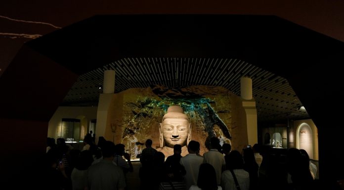 Cina: a Guanghan inaugurata la mostra “Grotte di Yungang” (2)