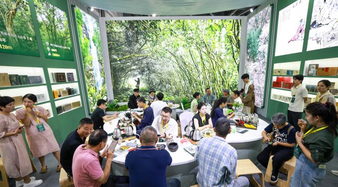 Hangzhou, al via l’ottava Fiera internazionale del tè cinese (3)