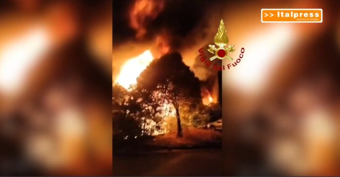 Incendio Settimo Milanese