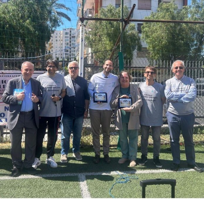 Mons. Raffaele Mangano, Roberto di Cara, Maurizio Polizzi, Riccardo Maiorca, Milly Giaccone, Marco Romano, Angelo Cuva