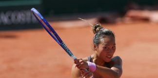 Tennis: la cinese Zheng Qinwen gareggia al Roland Garros (2)