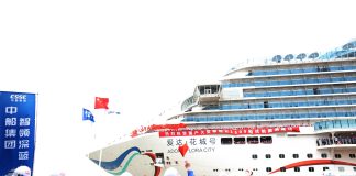 Cina: seconda grande nave da crociera nazionale rientra a Shanghai (1)