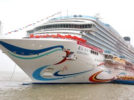 Cina: seconda grande nave da crociera nazionale rientra a Shanghai (2)